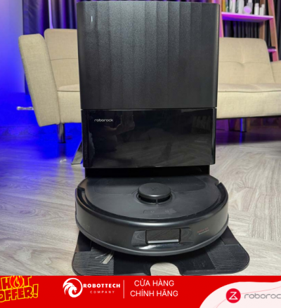 Roborock Qrevo S Pro | Robot hút bụi 18.500Pa, Dock giặt sấy giẻ tự động